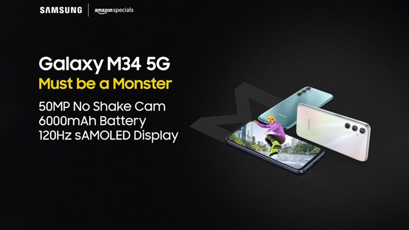 Samsung ấn định ngày ra mắt Galaxy M34 5G Samsung ấn định ngày ra mắt Galaxy M34 5G