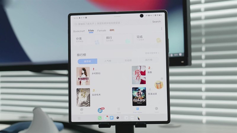 Dock mới là một trong những tính năng yêu thích của tác giả trên vivo X Fold 2.