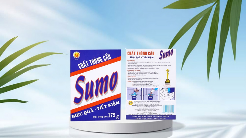 Sản phẩm thông cầu Sumo được sản xuất từ các thành phần an toàn và chất lượng