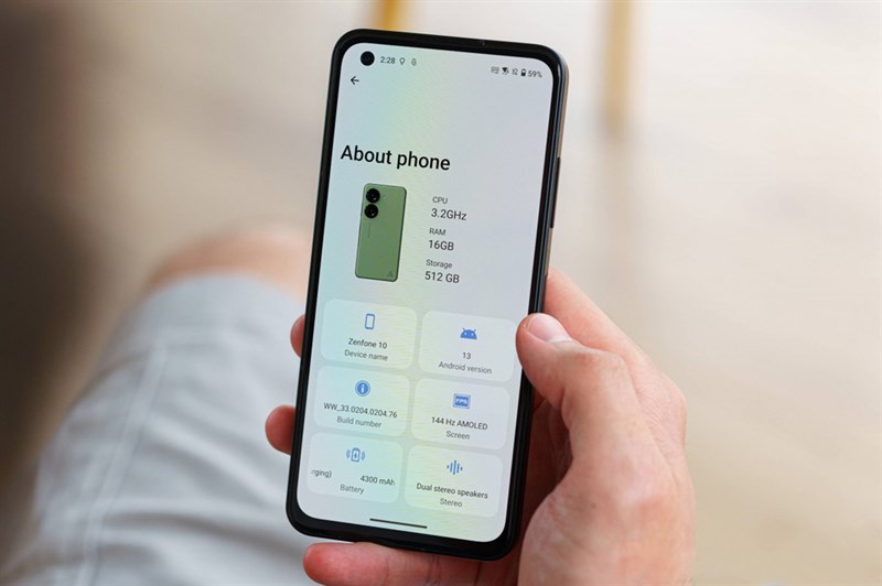 ASUS Zenfone 10 sở hữu bộ cấu hình cực kỳ nổi bật ASUS Zenfone 10 sở hữu bộ cấu hình cực kỳ nổi bật