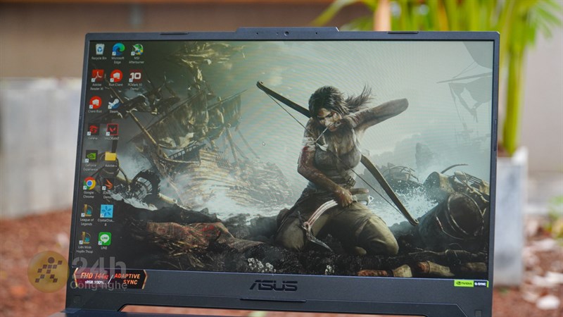 Cùng mình chiến game trên ASUS TUF F15 FX507VV4 nha!