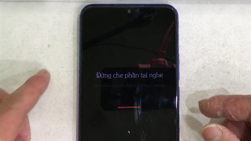 Cách bật khoá chạm khi đặt trong túi Xiaomi