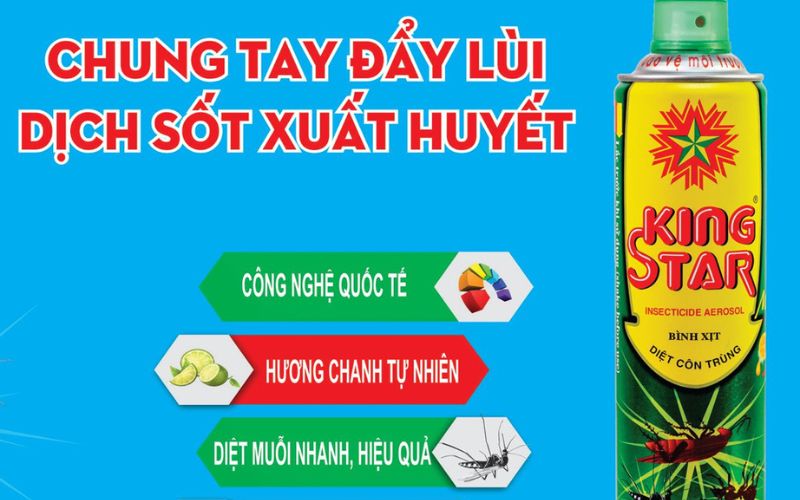 Điểm đặc biệt của bình xịt côn trùng Star