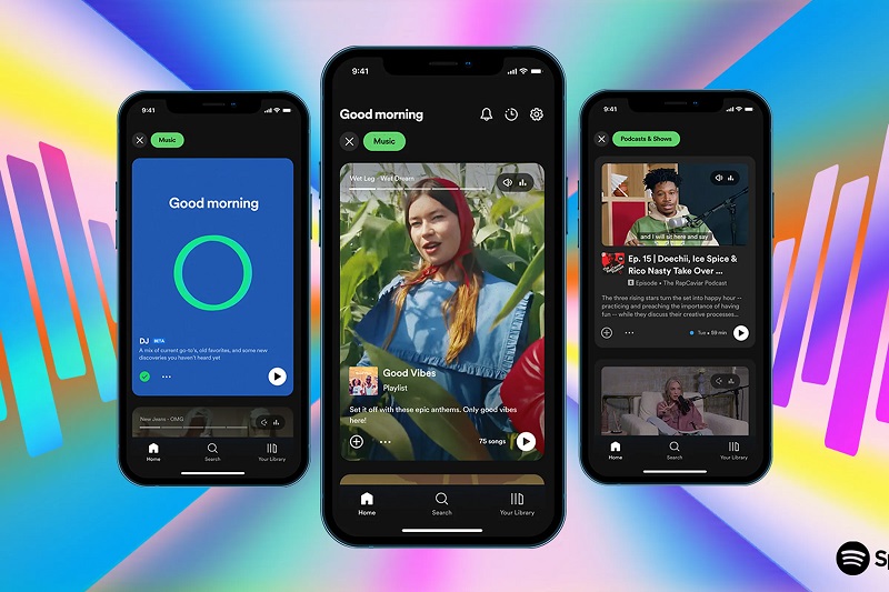 Giao diện mới của Spotify 