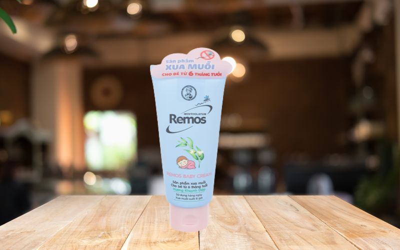 Kem chống muỗi Remos Baby Cream lành tính