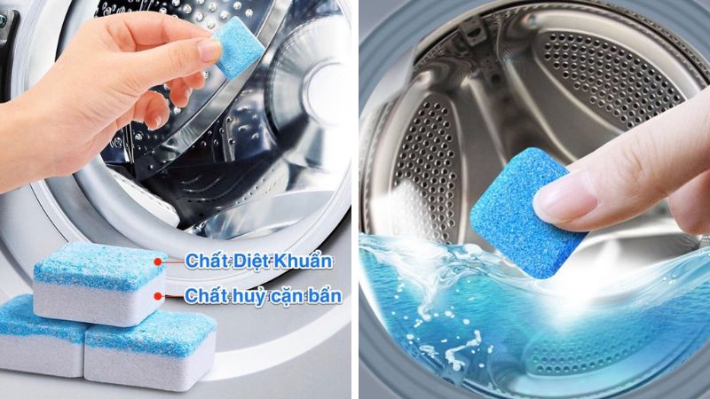 4 lợi ích cực hay của viên tẩy máy giặt, tiết kiệm chi phí bảo dưỡng