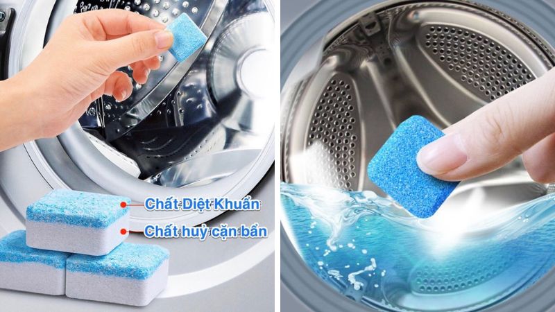 Không dùng một lúc quá nhiều viên tẩy Không dùng một lúc quá nhiều viên tẩy