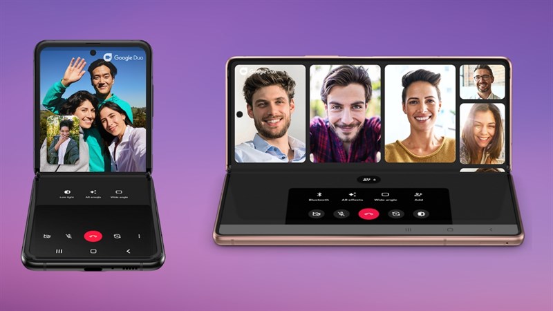 Samsung Galaxy Fold Series cũng có chế độ tương tự là Flex Mode Samsung Galaxy Fold Series cũng có chế độ tương tự là Flex Mode