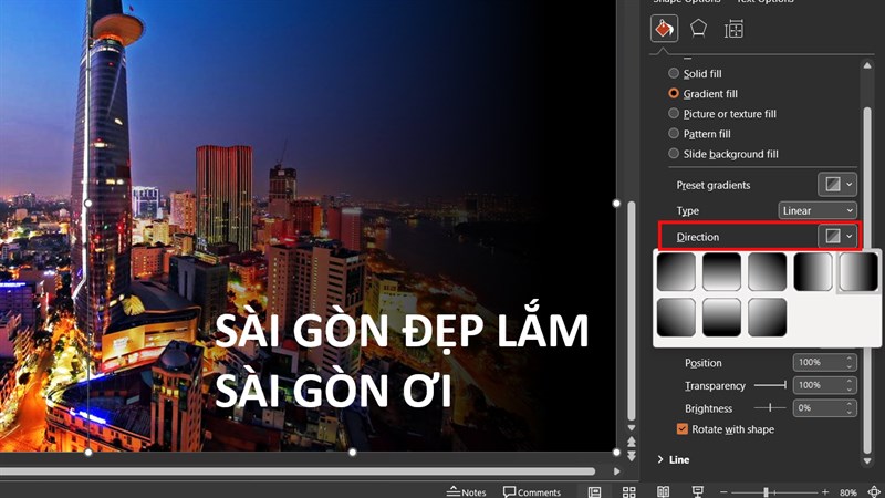 mẹo chèn chữ nổi bật trong PowerPoint