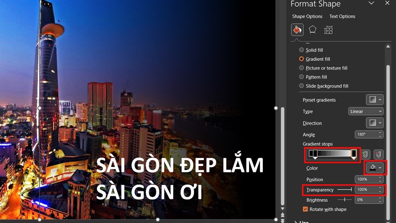 mẹo chèn chữ nổi bật trong PowerPoint