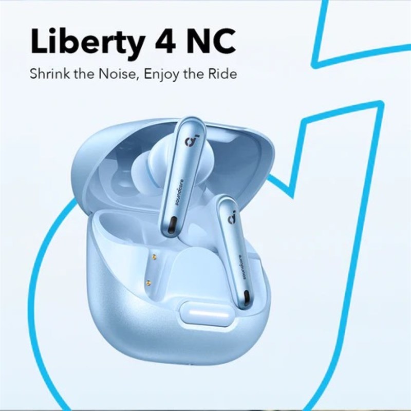 Soundcore Liberty 4 NC sử dụng hệ thống ANC 2.0 thích ứng tiên tiến, bao gồm cảm biến âm thanh ngoại vi và in-ear.