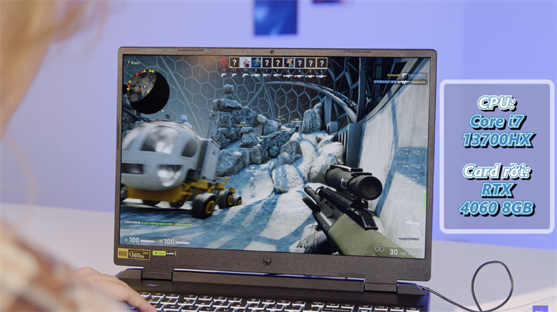 Acer Predator Helios Neo 16 sở hữu thông số cấu hình ấn tượng.