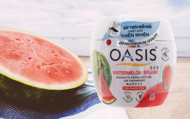 Sáp thơm đuổi muỗi Oasis Watermelon Splash tươi mát với hương dưa hấu