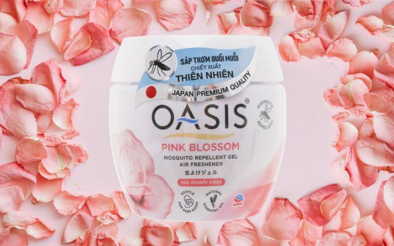 Sáp thơm đuổi muỗi Oasis Pink Blossom