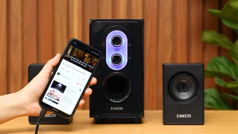 Enkor E50: Loa vi tính giá rẻ, nhưng chất lượng cao