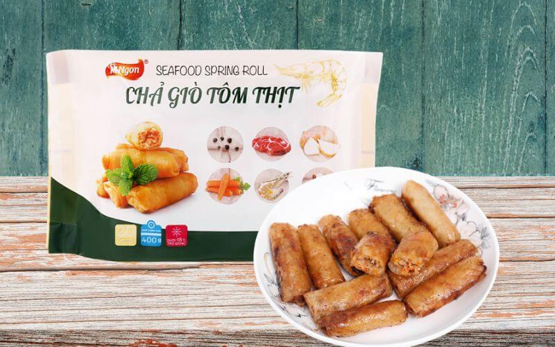 Chả giò tôm thịt M.Ngon