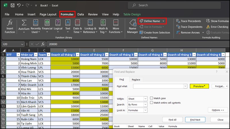 Cách tính tổng các ô tô màu trong Excel