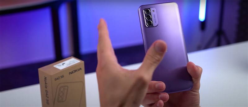 Cụm camera của Nokia G42 5G còn được thiết kế tương tự với nhiều sản phẩm khác của Nokia