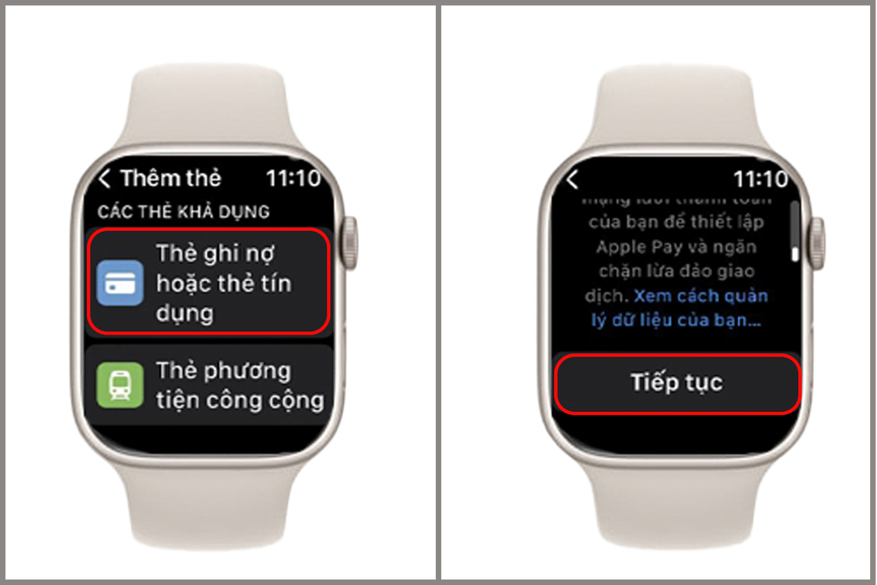 Cách dùng Apple Pay trên Apple Watch