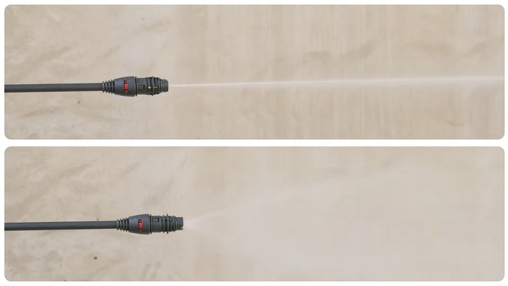 Đầu phun xoay vặn 2 chức năng