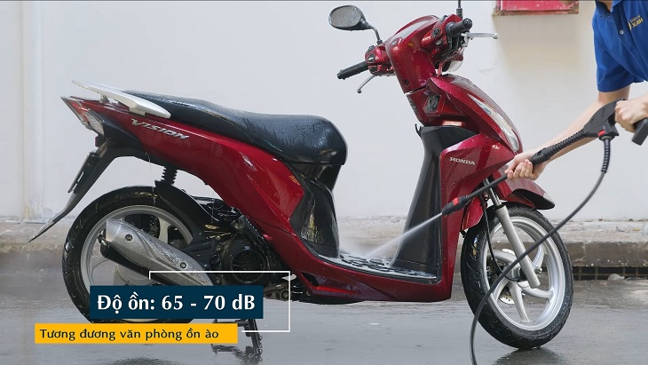 Máy hoạt động khá ồn