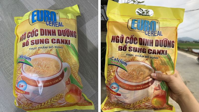 Ngũ cốc bổ sung canxi Euro Cereal