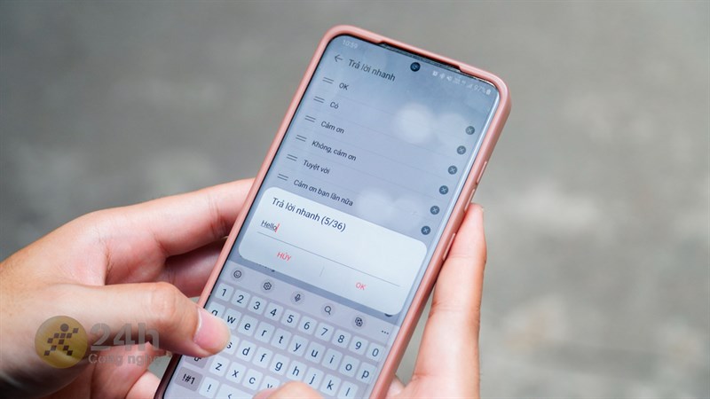 Mình cũng có thể điều chỉnh tin nhắn hệ thống qua ứng dụng Huawei Health