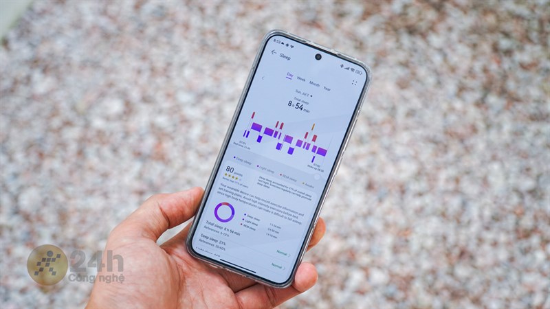 Huawei Band 8 có thể đo chính xác tình trạng giấc ngủ của người dùng