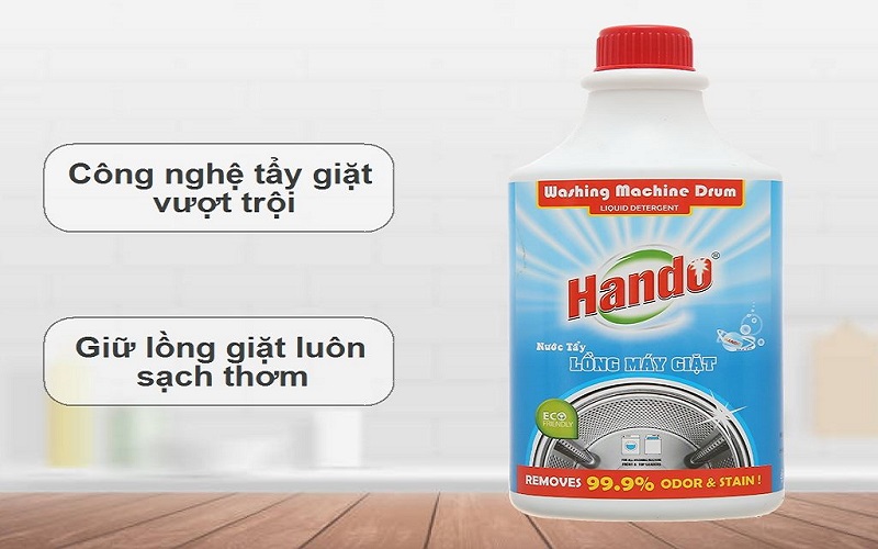 Nước tẩy lồng máy giặt Hando