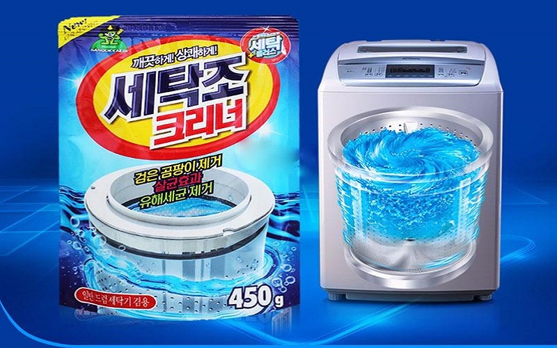 Bột vệ sinh lồng máy giặt Sandokkaebi