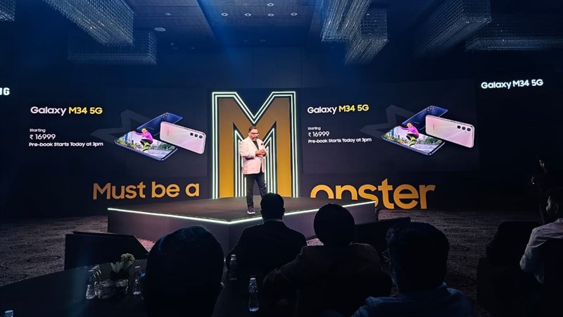 Giá bán của Galaxy M34 5G tại Ấn Độ