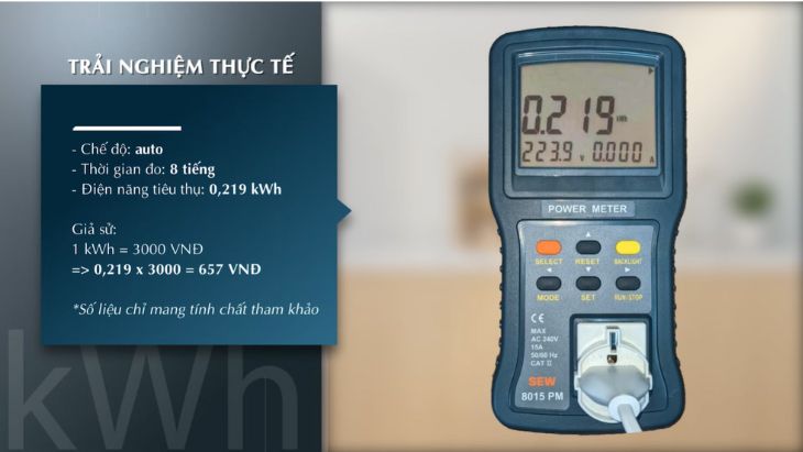 Động cơ DC hoạt động êm ái, hạn chế tiếng ồn