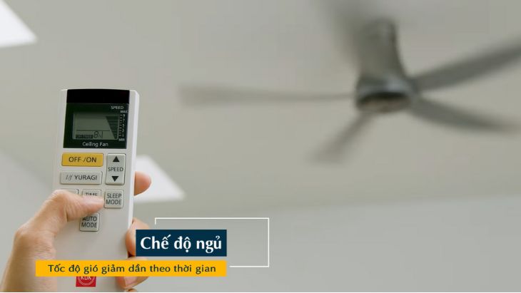 Chế độ ngủ tự giảm dần tốc độ và dừng hẳn