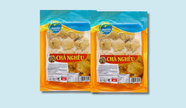 Chuẩn bị món ngon 3 phút với chả nghêu Innovi