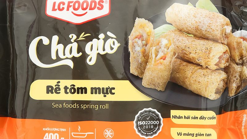 Chả giò rế tôm mực La Cusina 400g