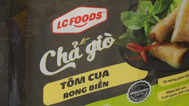 Chả giò tôm cua rong biển La Cusina 400g