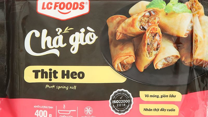 Chả giò thịt heo La Cusina 400g