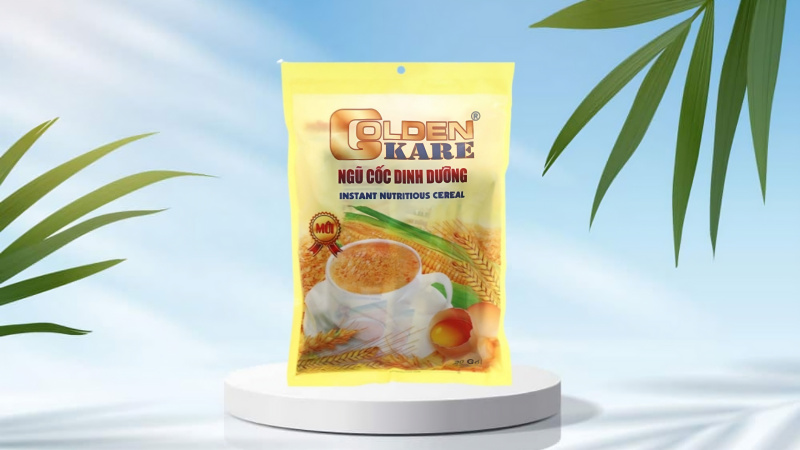 Sản phẩm bột ngũ cốc Golden Kare mang đến sự tiện lợi và đa dạng trong cách sử dụng