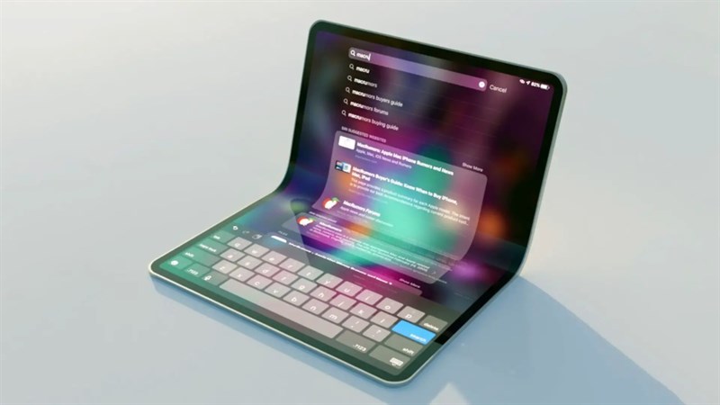 Một concept về iPad màn hình gập