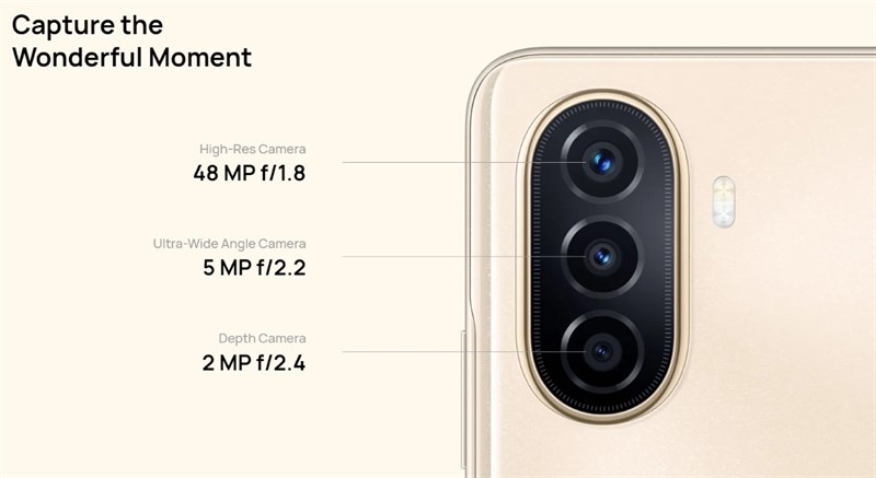 Mặc dù là smartphone giá rẻ nhưng hệ thống camera của Nova Y71 vẫn ở mức khá