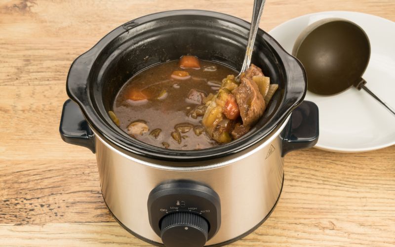 Cooking soup with a pressure cooker