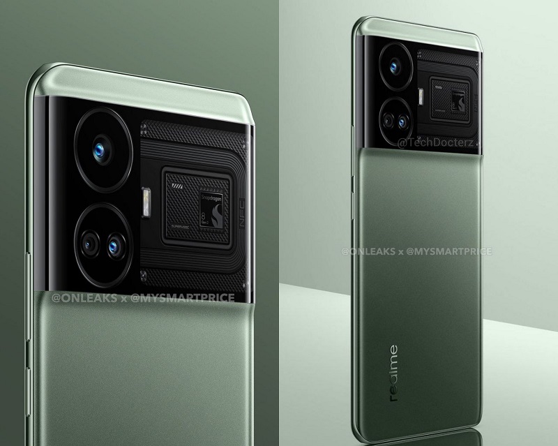 Hình ảnh render trước đó của realme GT Neo6 series