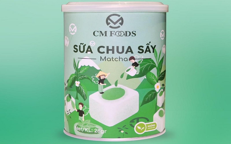 Sữa chua sấy nguyên vị