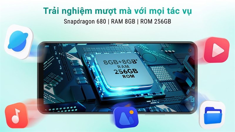 OPPO A78 với chip Snapdragon 680 cho hiệu năng ổn định OPPO A78 với chip Snapdragon 680 cho hiệu năng ổn định