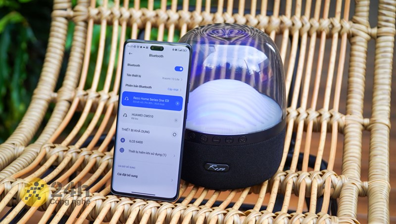 Rezo Home Series One cho phép kết nối thêm một loa nhằm tối ưu trải nghiệm