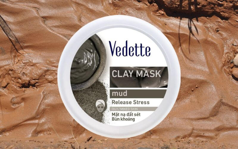 Mặt nạ đất sét Vedette bùn non