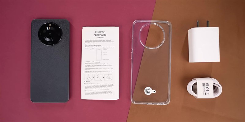 Các phụ kiện của realme Narzo 60.