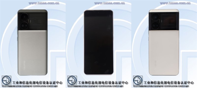 Ảnh realme GT Neo6 trên cơ sở TENAA