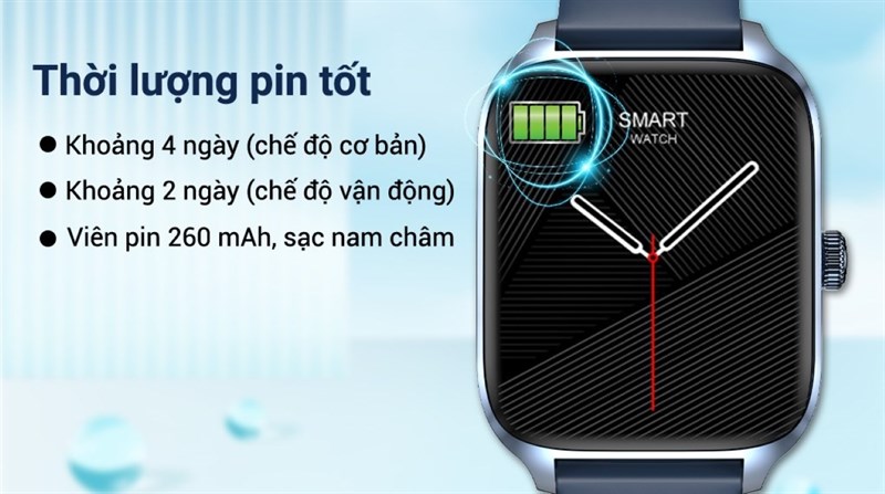 Đồng hồ thông minh Zwatch Z6 Đồng hồ thông minh Zwatch Z6