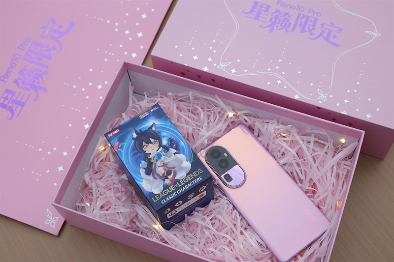 OPPO Reno10 Pro Star Sound Edition sở hữu màu hồng cực kỳ dễ thương